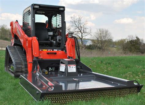 finish mower skid steer|brush mower attachment skid steer.